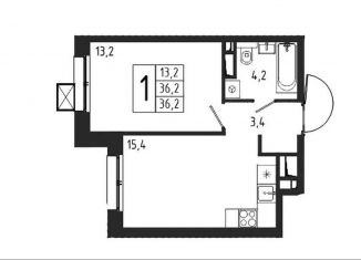 Продам 1-ком. квартиру, 36.2 м2, Химки