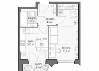 Продажа 1-ком. квартиры, 36.9 м2, Москва, улица Академика Королёва, 21, метро Фонвизинская