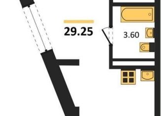 Продажа квартиры студии, 29.2 м2, Воронеж