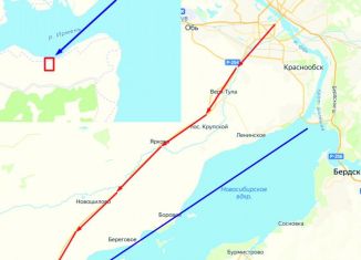 Участок на продажу, 60 сот., Новосибирск, метро Маршала Покрышкина, улица Крылова, 36