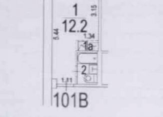 Продажа квартиры студии, 15.2 м2, Москва, аллея Первой Маёвки, 15с1, метро Окская