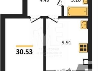 Продается 1-ком. квартира, 30.5 м2, Калининград
