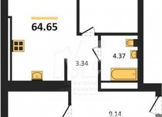 Продается 2-комнатная квартира, 66.2 м2, Волгоград, Центральный район, Коммунистическая улица, 28А