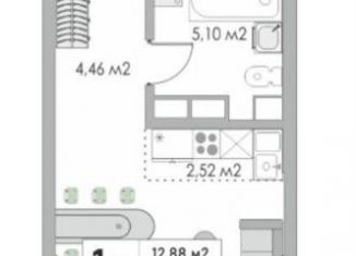 Продажа 1-ком. квартиры, 25 м2, Оренбург, Яицкая улица, 1/2, Центральный район