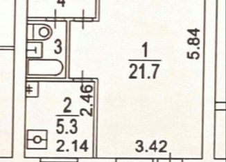 Продаю 1-ком. квартиру, 32 м2, Москва, улица Юных Ленинцев, 16