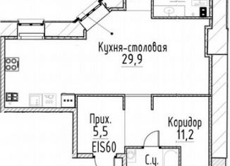 Продам 3-ком. квартиру, 122.4 м2, Санкт-Петербург, Центральный район, улица Моисеенко, 10