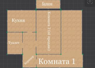 Продажа 2-комнатной квартиры, 13 м2, Подольск, улица Правды, 24