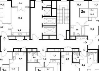 Продажа 1-комнатной квартиры, 36.1 м2, Москва, район Левобережный, Фестивальная улица, 15к25