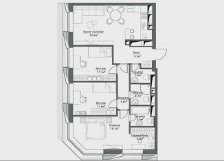 3-ком. квартира на продажу, 86.4 м2, Москва, Дмитровский проезд, 1, станция Дмитровская