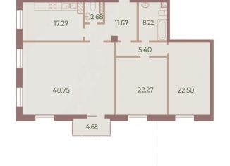 Продается трехкомнатная квартира, 141.2 м2, Санкт-Петербург, Петровский проспект, 11к3, метро Крестовский остров