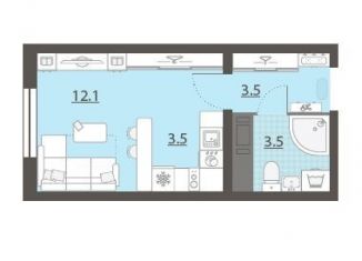 Продаю квартиру студию, 23 м2, Екатеринбург, Верх-Исетский район