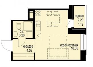 Продается квартира студия, 26.5 м2, Санкт-Петербург, метро Удельная