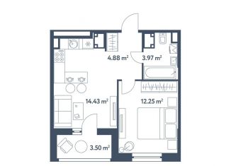 Продажа 2-комнатной квартиры, 37.3 м2, Москва, ЖК Светлый Мир Станция Л, жилой комплекс Светлый Мир Станция Л, к8