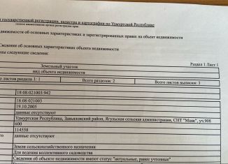 Продажа участка, 6 сот., СНТ Маяк, 9-я улица