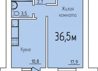 Продам 1-комнатную квартиру, 36.5 м2, Калуга, деревня Верховая, 135, Ленинский округ