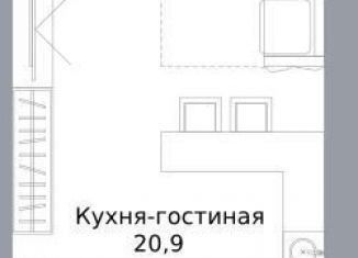 Продажа квартиры студии, 35.8 м2, Москва, проспект Мира, 95, проспект Мира