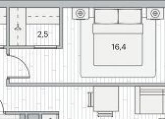 Продается 1-ком. квартира, 44.7 м2, Москва, Береговой проезд, 3, ЖК Береговой