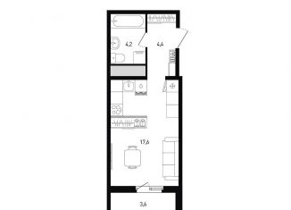 Продам квартиру студию, 28 м2, Ростов-на-Дону, ЖК Левенцовка Парк