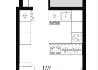 Квартира на продажу студия, 28.2 м2, Ростов-на-Дону, ЖК Левенцовка Парк