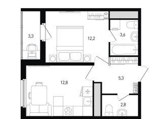 Продаю 1-ком. квартиру, 38.3 м2, Ростов-на-Дону, ЖК Левенцовка Парк