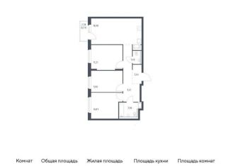 3-комнатная квартира на продажу, 69 м2, Санкт-Петербург, Дворцовая площадь