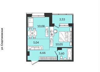 Продам 2-комнатную квартиру, 39 м2, Иркутск