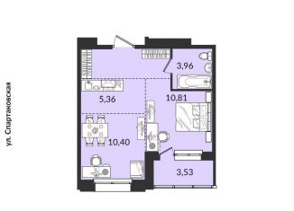 Продается 2-комнатная квартира, 40.7 м2, Иркутская область