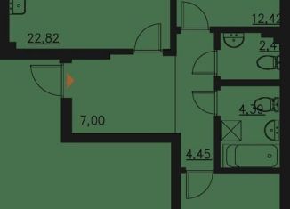 Продажа 2-комнатной квартиры, 70.8 м2, Казань, Приволжский район