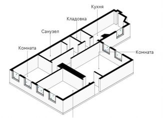 3-комнатная квартира на продажу, 112 м2, Санкт-Петербург, Английский проспект, 45, муниципальный округ Коломна