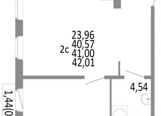Продам двухкомнатную квартиру, 41 м2, Челябинск