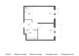 Продается однокомнатная квартира, 39.2 м2, деревня Путилково