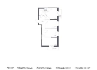 Продается трехкомнатная квартира, 67.5 м2, Санкт-Петербург, метро Рыбацкое, Гудиловская улица, 9