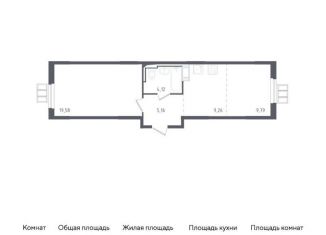 Продаю 1-комнатную квартиру, 47.9 м2, Московская область, Советская площадь
