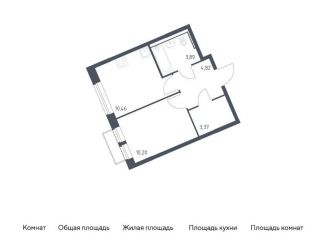 Продаю однокомнатную квартиру, 32.7 м2, Москва