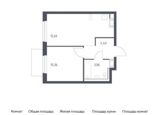 Продается 1-комнатная квартира, 34.3 м2, Санкт-Петербург, Дворцовая площадь