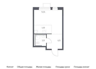 Продается квартира студия, 27.3 м2, Москва, Молжаниновский район