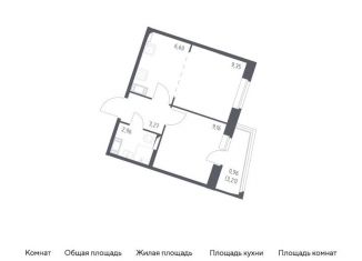 Продам 2-комнатную квартиру, 32.3 м2, Санкт-Петербург