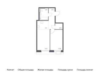 Продается 1-комнатная квартира, 47 м2, Москва, метро Домодедовская