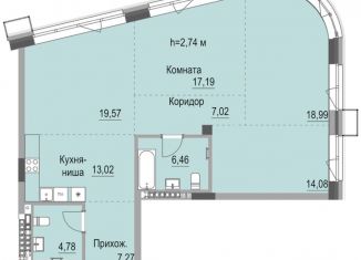 Продаю квартиру студию, 112.9 м2, Ижевск, улица Карла Маркса, 259, ЖК Республика