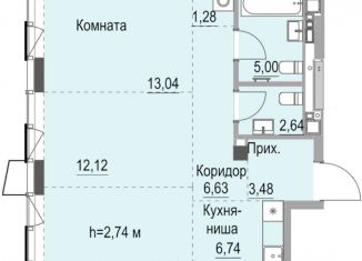 Продается квартира студия, 65.2 м2, Удмуртия, улица Лихвинцева, 17