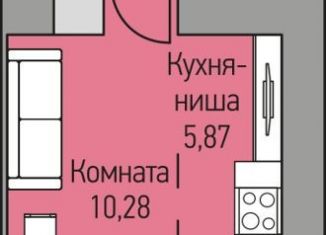 Продам квартиру студию, 25 м2, Кировская область, Ботаническая улица, 1