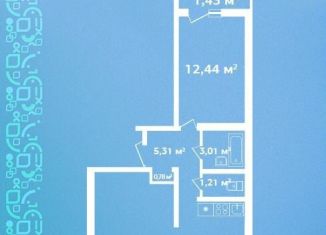 Продам 2-комнатную квартиру, 51.6 м2, Ленинградская область