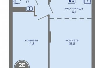 Продажа 2-ком. квартиры, 52.4 м2, Пермский край, шоссе Космонавтов, 309А