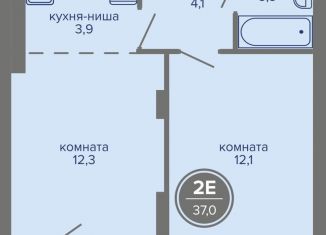 Продаю 2-комнатную квартиру, 37 м2, Пермский край, шоссе Космонавтов, 309А