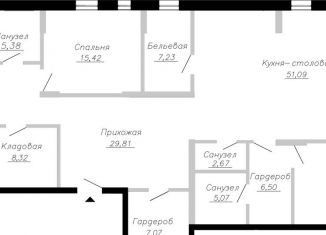 Продам 4-комнатную квартиру, 184.7 м2, Тольятти, улица Маршала Жукова, 37А