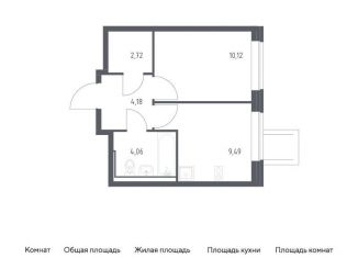 Продается однокомнатная квартира, 30.6 м2, Санкт-Петербург, Советский проспект, 10, метро Рыбацкое