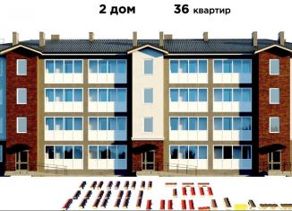 1-комнатная квартира на продажу, 26 м2, Калининградская область, Лазурная улица