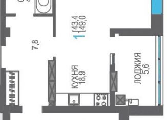 Продажа 1-комнатной квартиры, 49 м2, Феодосия