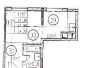 Продается квартира студия, 24.3 м2, Пензенская область