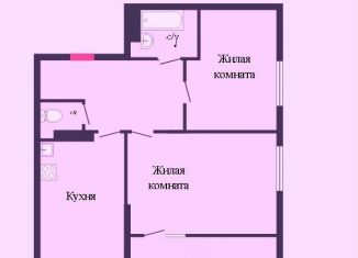 Продается 2-комнатная квартира, 61.9 м2, Ростов-на-Дону, улица Зорге, 11, ЖК Современник